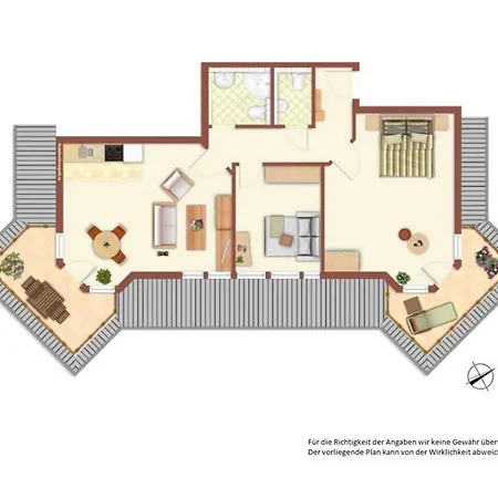 Duenen-residenz C 19 Lägenhet Heringsdorf (Usedom)